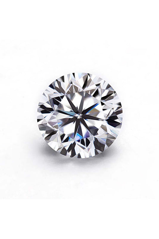 Round Cut Certified Moissanite Solitaire