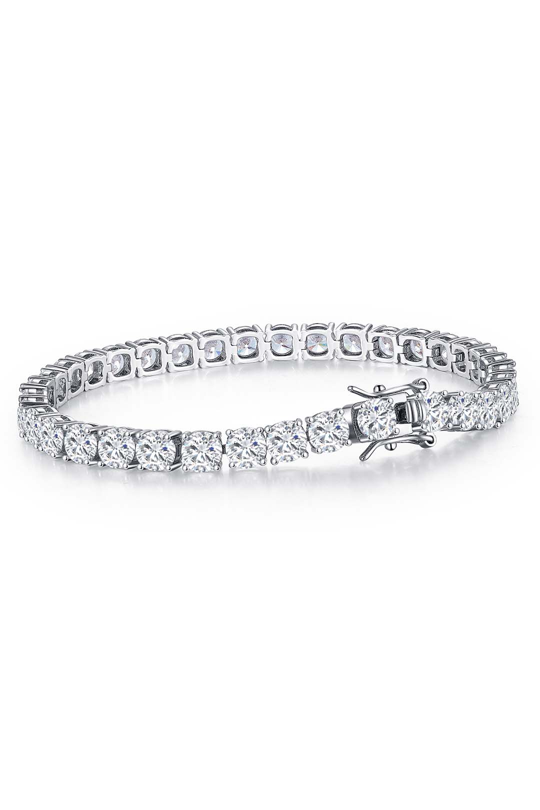 50 Cents (5.10mm) Moissanite Tennis Bracelet