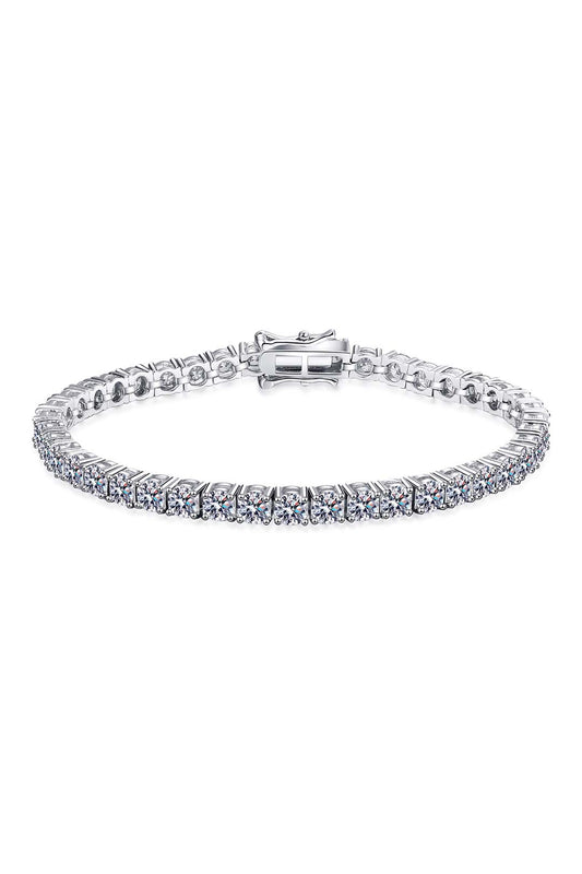 20 Cents (3.80mm) Moissanite Tennis Bracelet