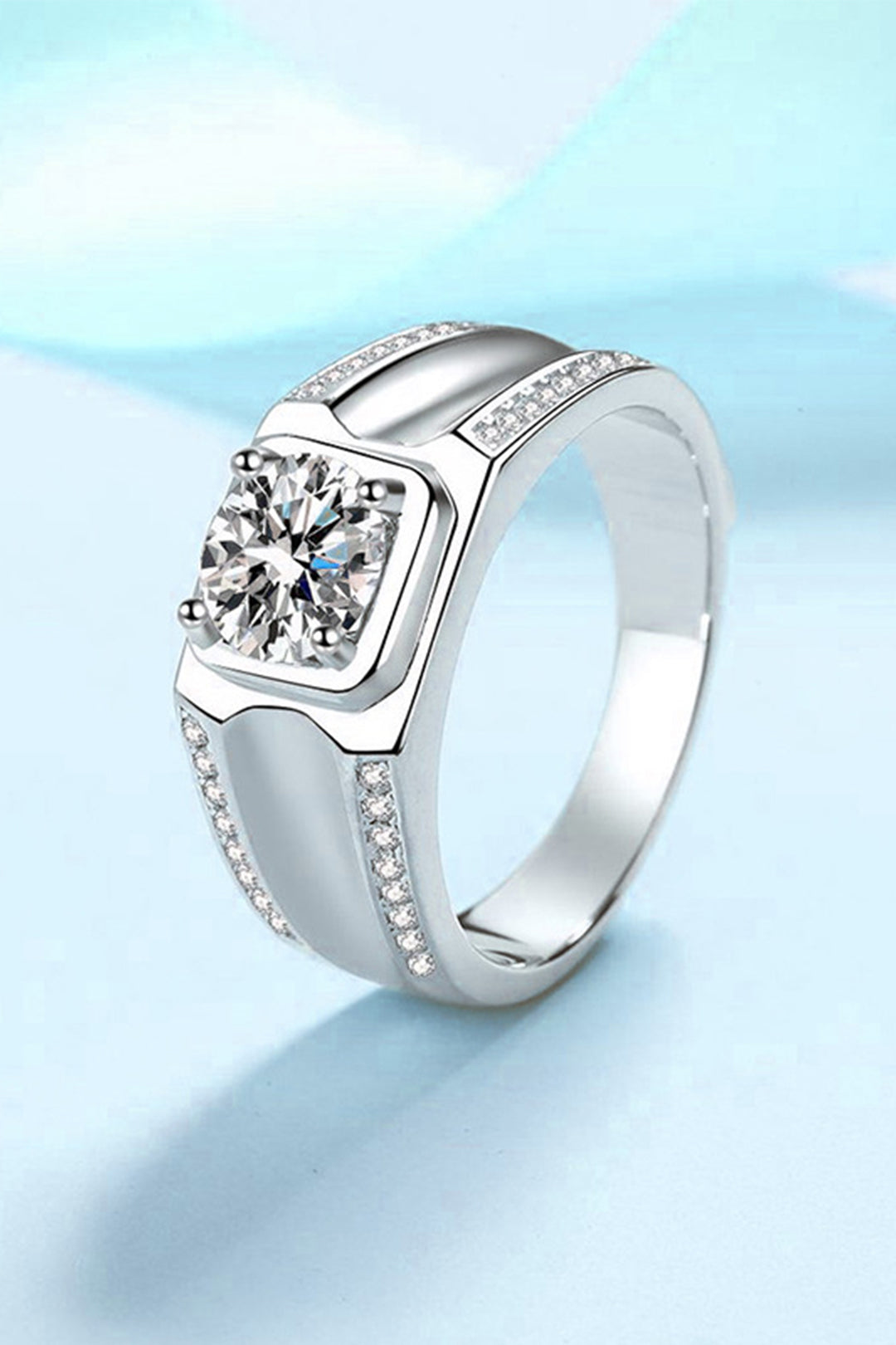 Legacy moissanite Ring