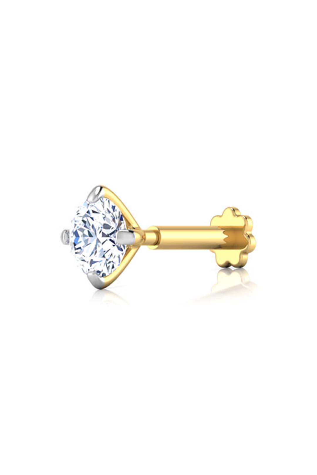 Timeless Round Screw Nose Pin