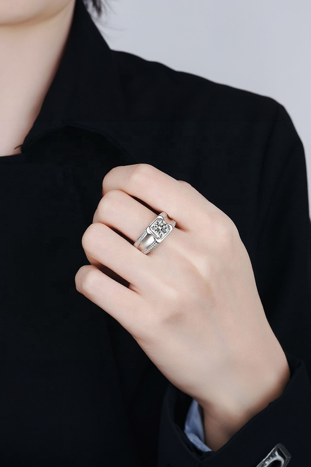 Legacy moissanite Ring