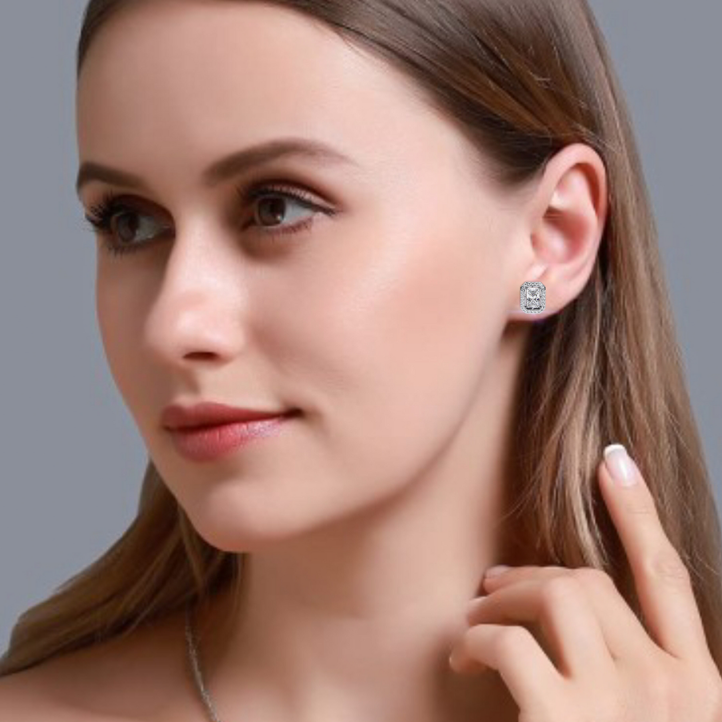 1 Carat Nellie Diamond Solitaire Earring