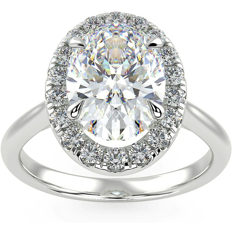 Amelia's Allure Oval Cut Solitaire Ring
