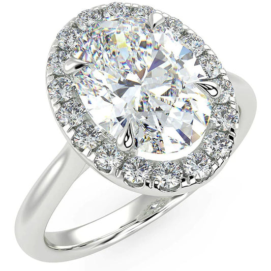 Amelia's Allure Oval Cut Solitaire Ring