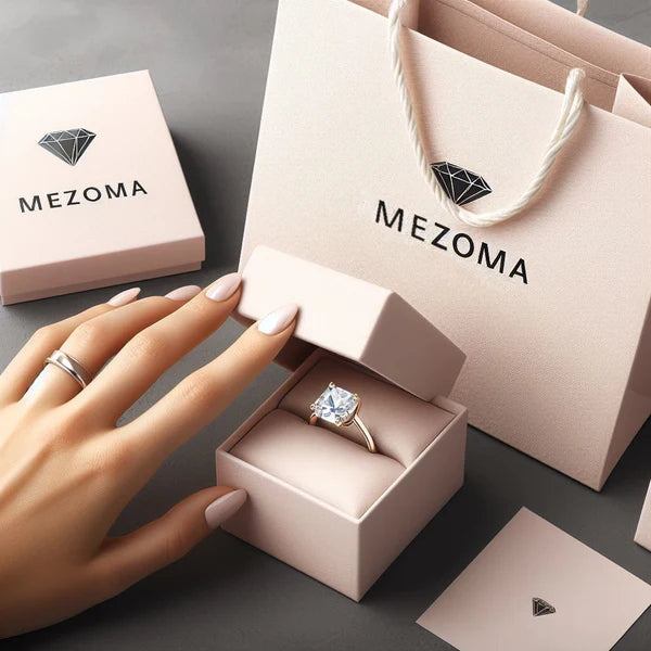 Nova Moissanite Solitaire Ring