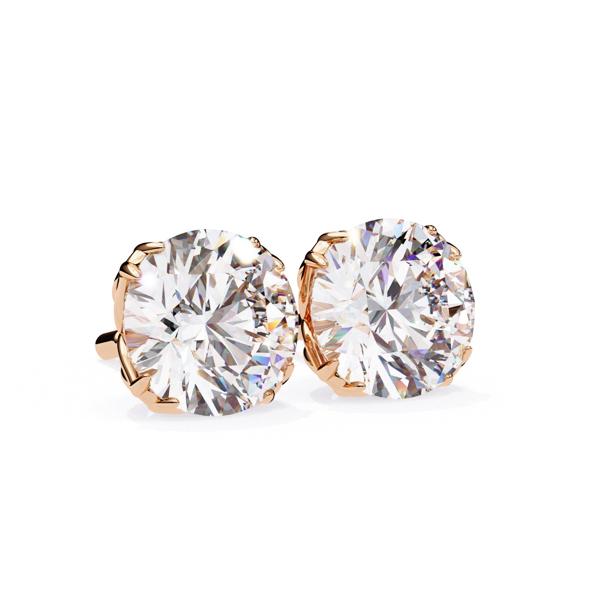 1 Carat Mabel Diamond Solitaire Earring