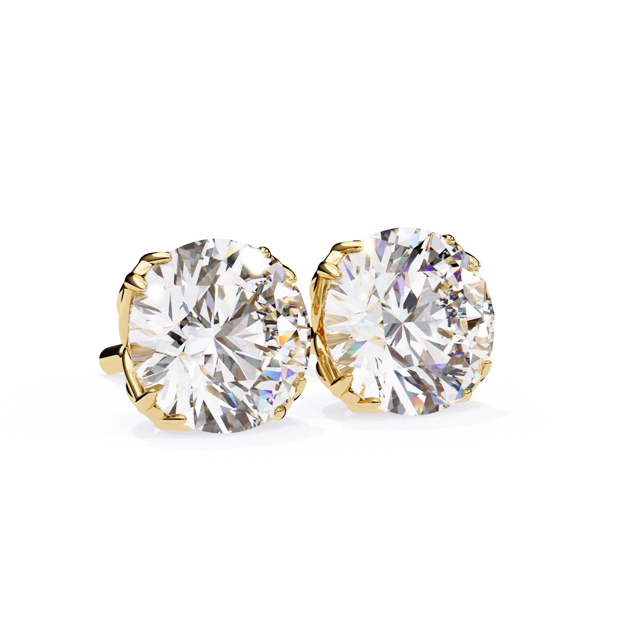 1 Carat Mabel Diamond Solitaire Earring