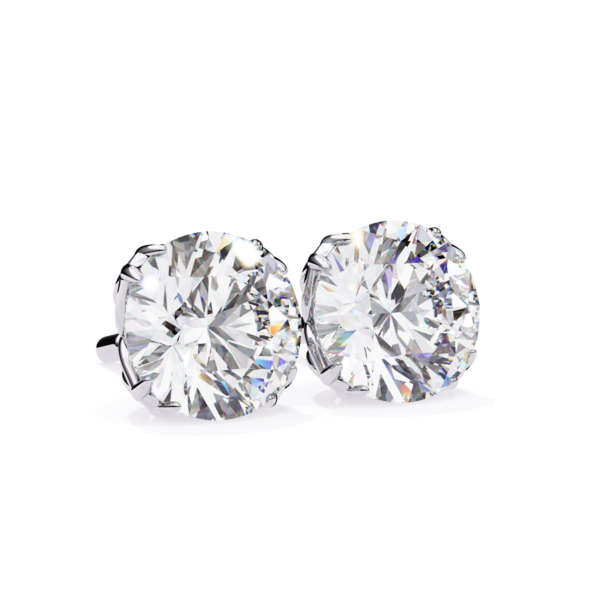 1 Carat Mabel Diamond Solitaire Earring