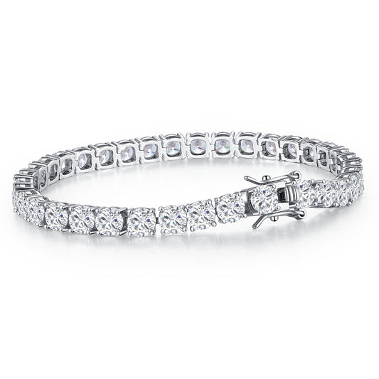 50 Cents (5.10mm) Moissanite Tennis Bracelet