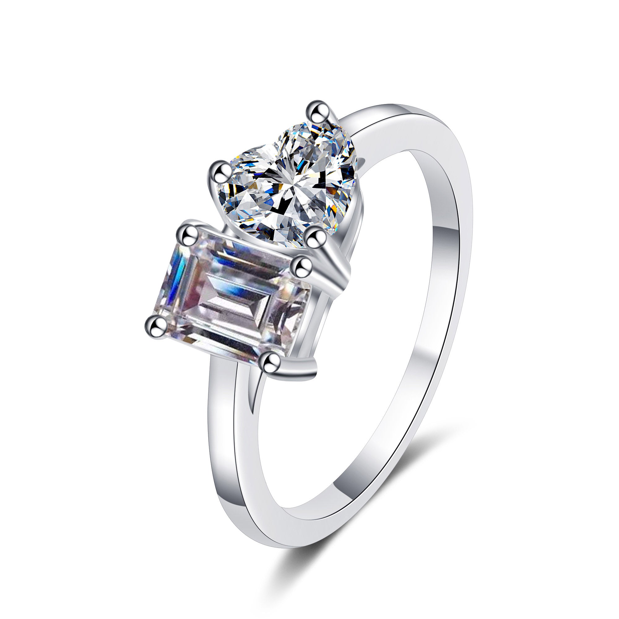 Isla moissanite Ring
