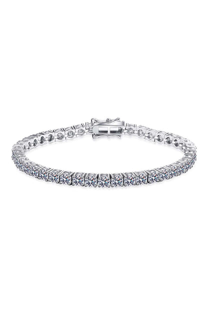 20 Cents (3.80mm) Moissanite Tennis Bracelet