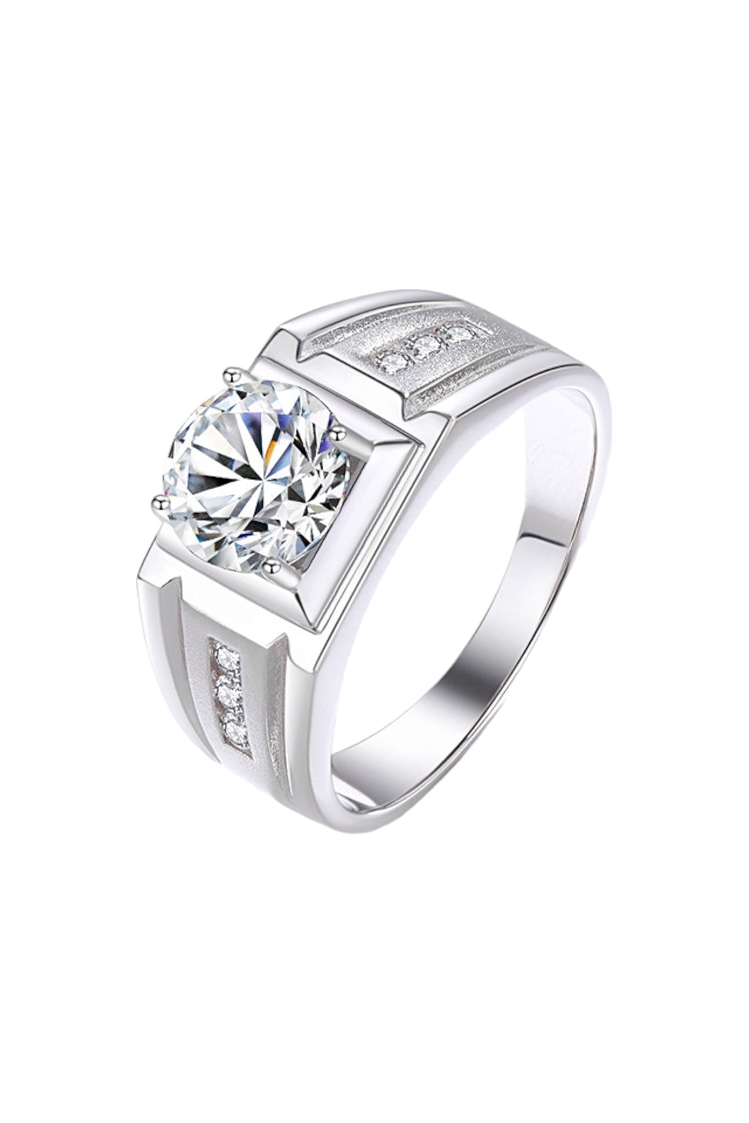 Paladin moissanite Ring