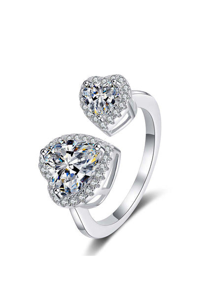 Valentina moissanite Ring