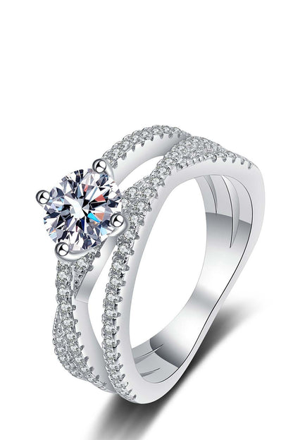 Eleanor's Elegance moissanite Ring