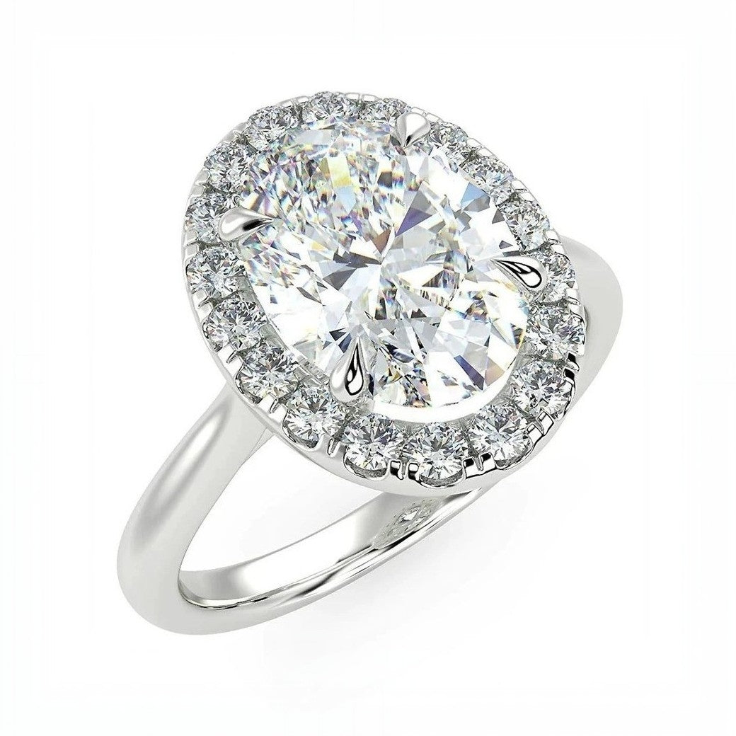Amelia's Allure Oval Cut Solitaire Ring