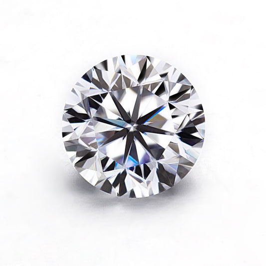 Round Cut Certified Moissanite Solitaire