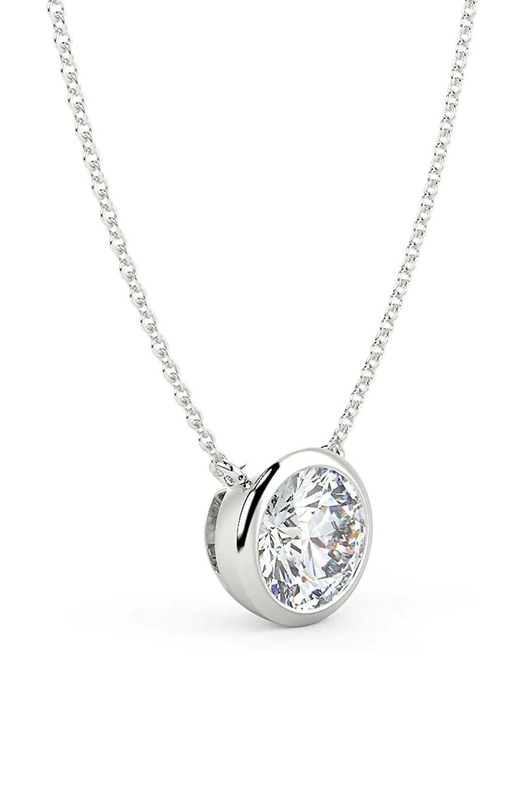 Celestial Sparkle solitaire Pendant