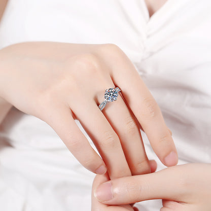 Matilda moissanite Solitaire Ring