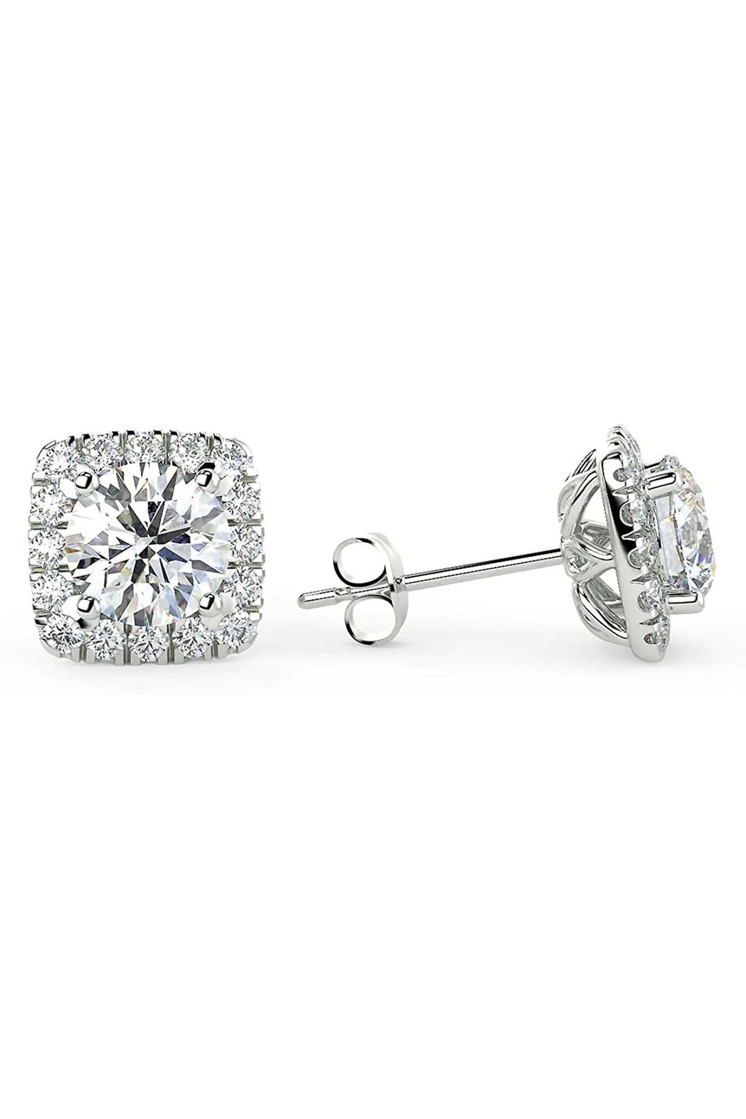 Starfire Glamour Solitaire Earrings