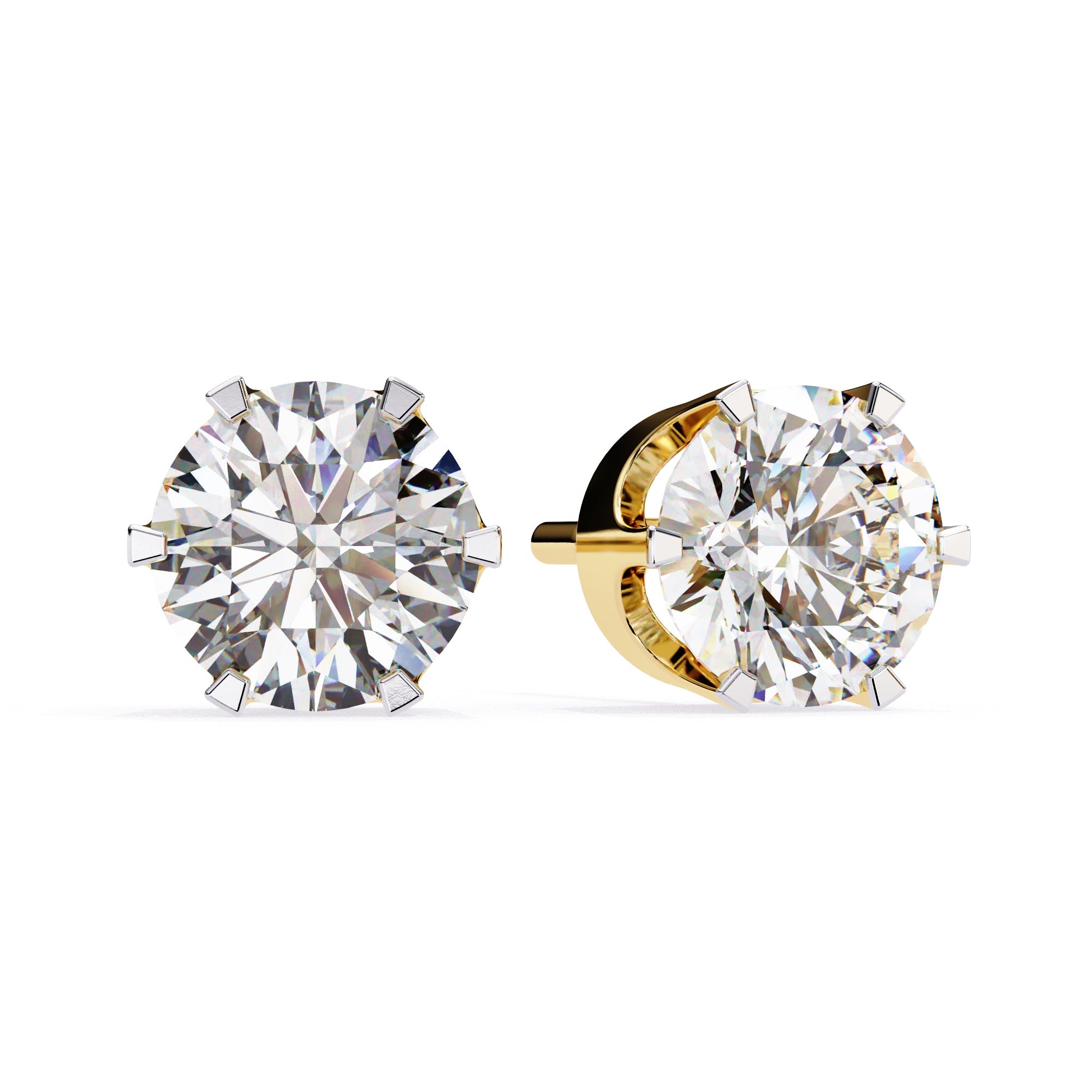 1 Carat Clarissa Diamond Solitaire Earring
