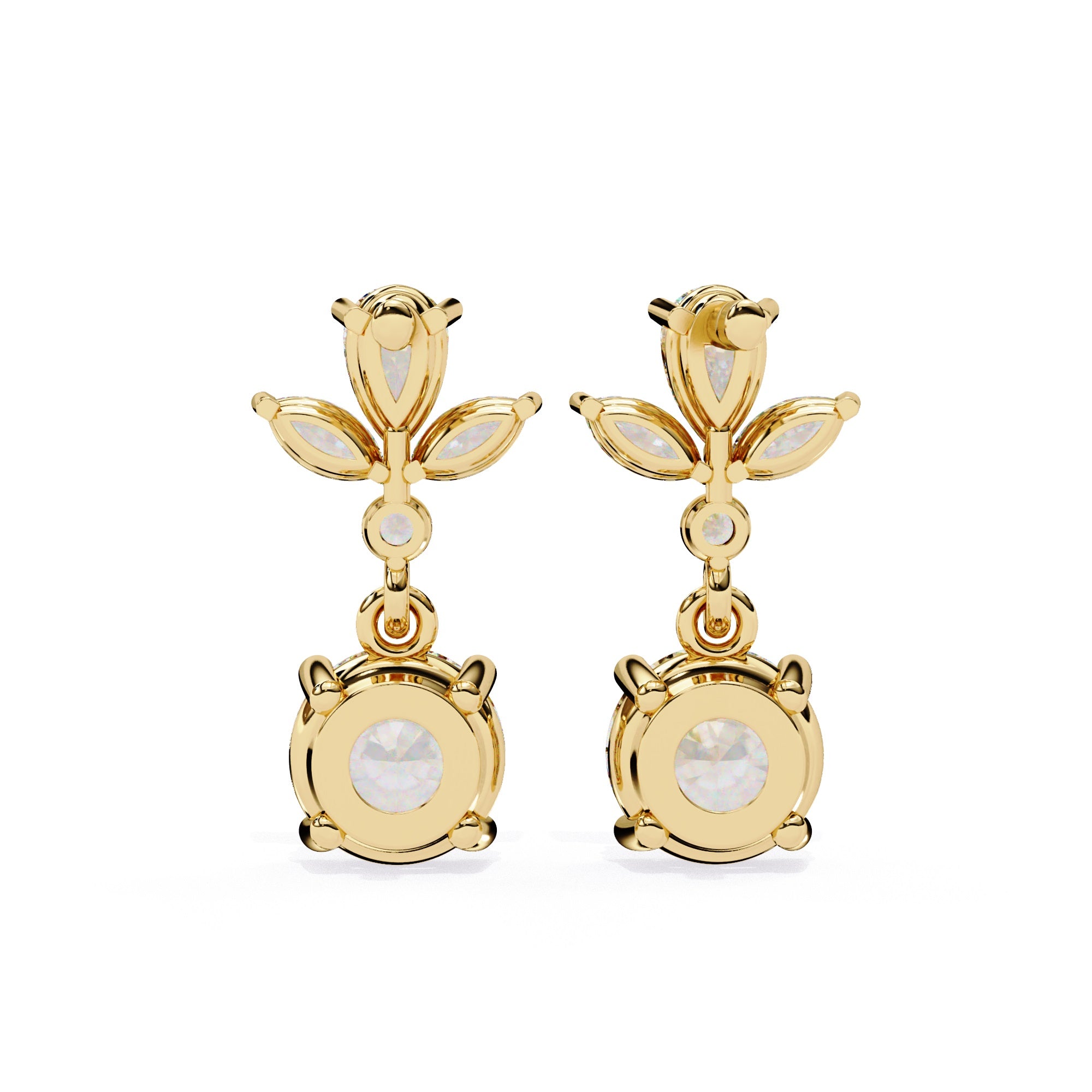 50 Cents Verity Diamond Solitaire Earring