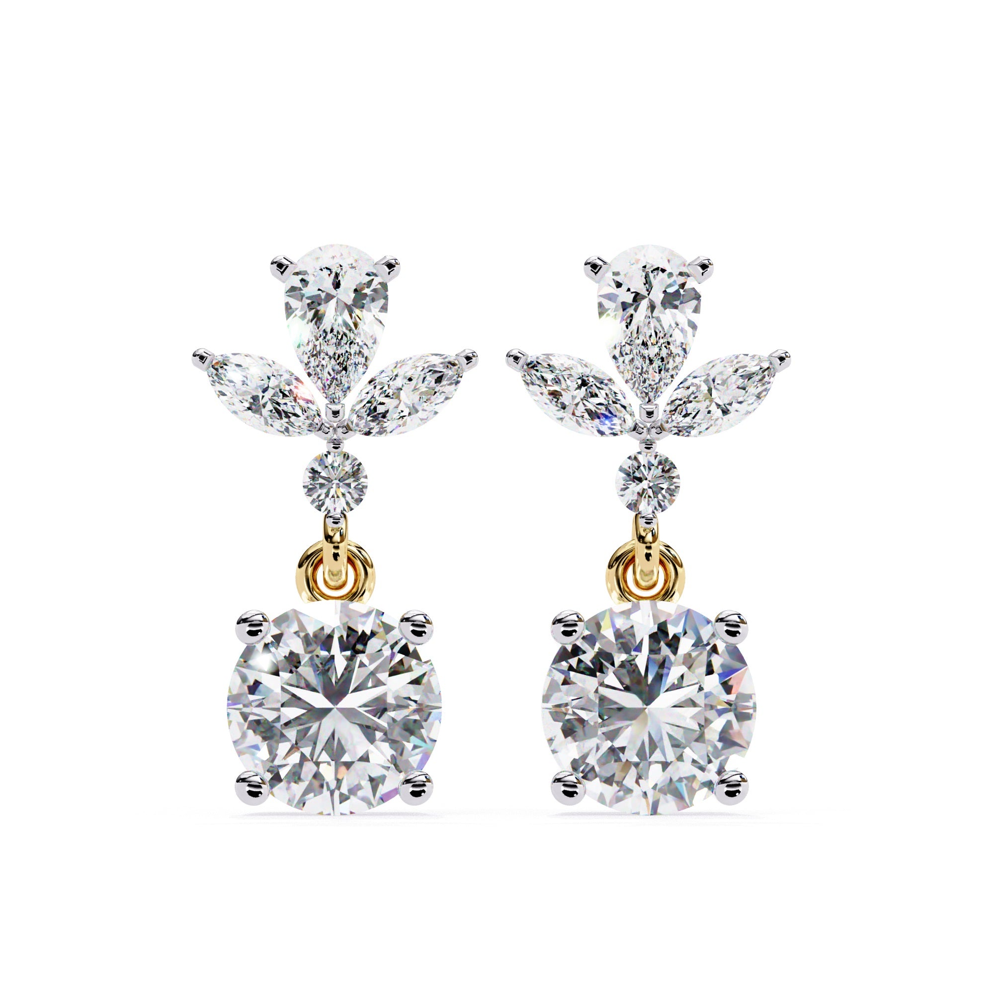 50 Cents Verity Diamond Solitaire Earring