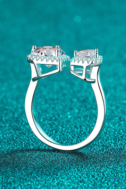 Valentina moissanite Ring