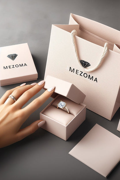 Customised 3 Carat Round Cut Solitaire Moissanite Mens Ring in Sterling Silver with Platinum Plating