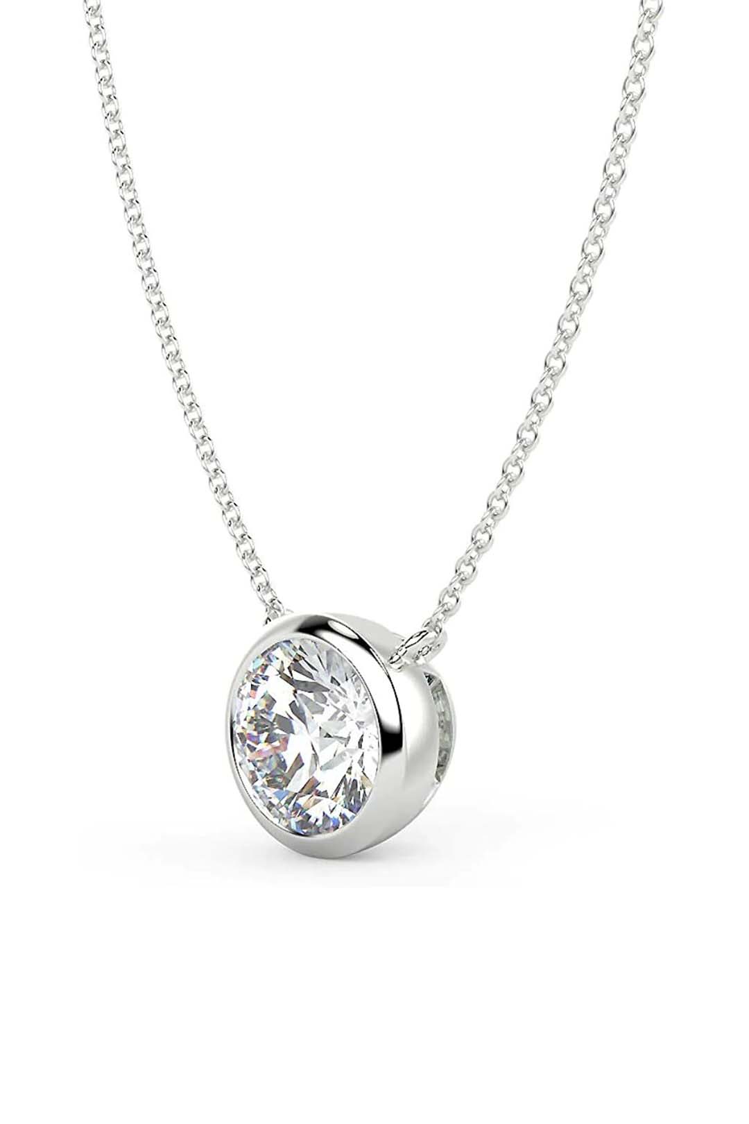 Celestial Sparkle solitaire Pendant