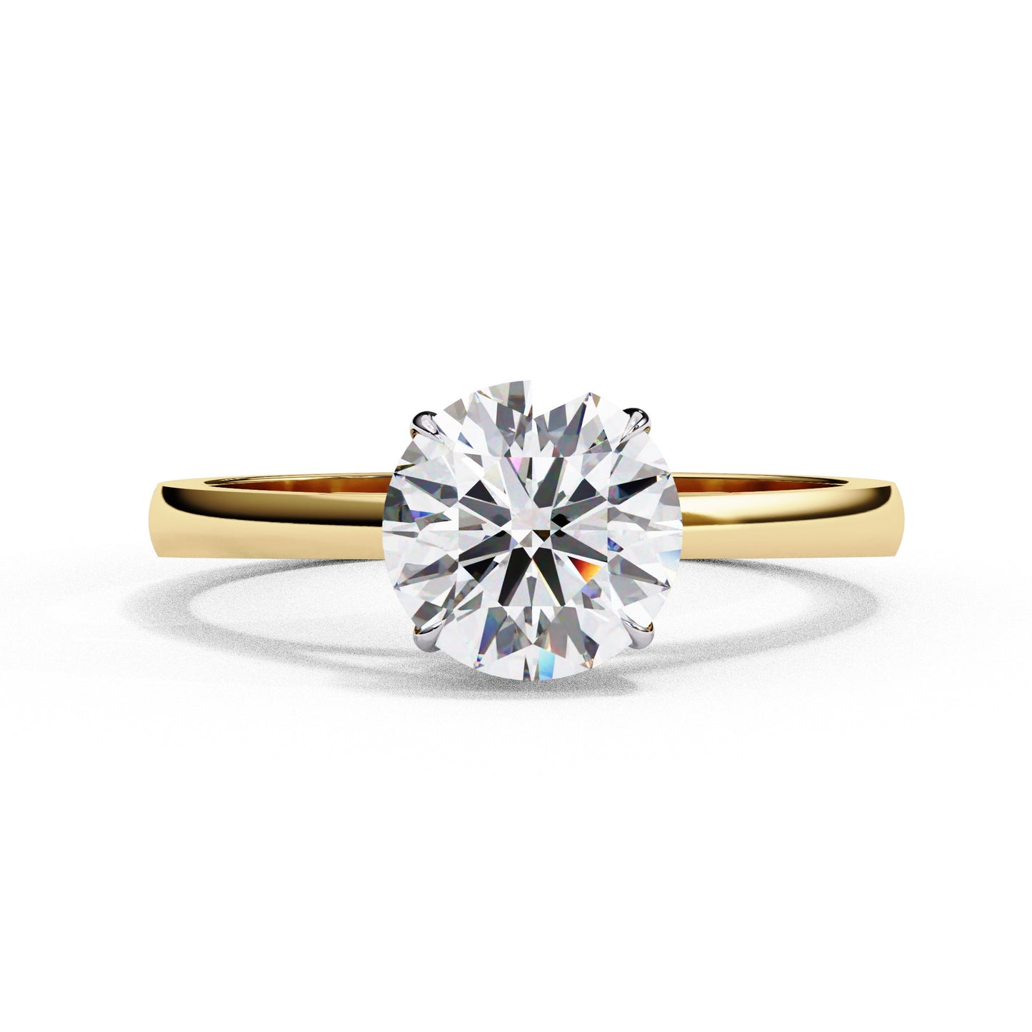 Audrey Diamond Solitaire ring