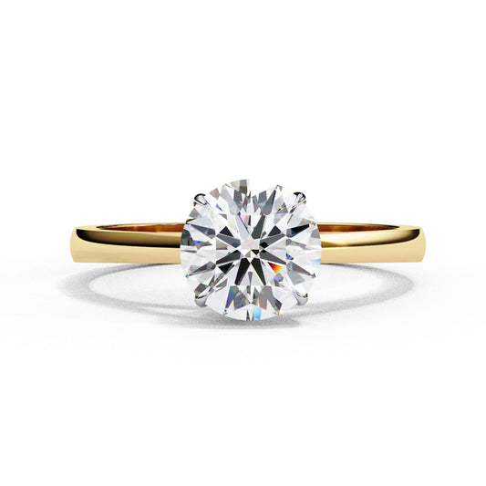 Audrey Diamond Solitaire ring