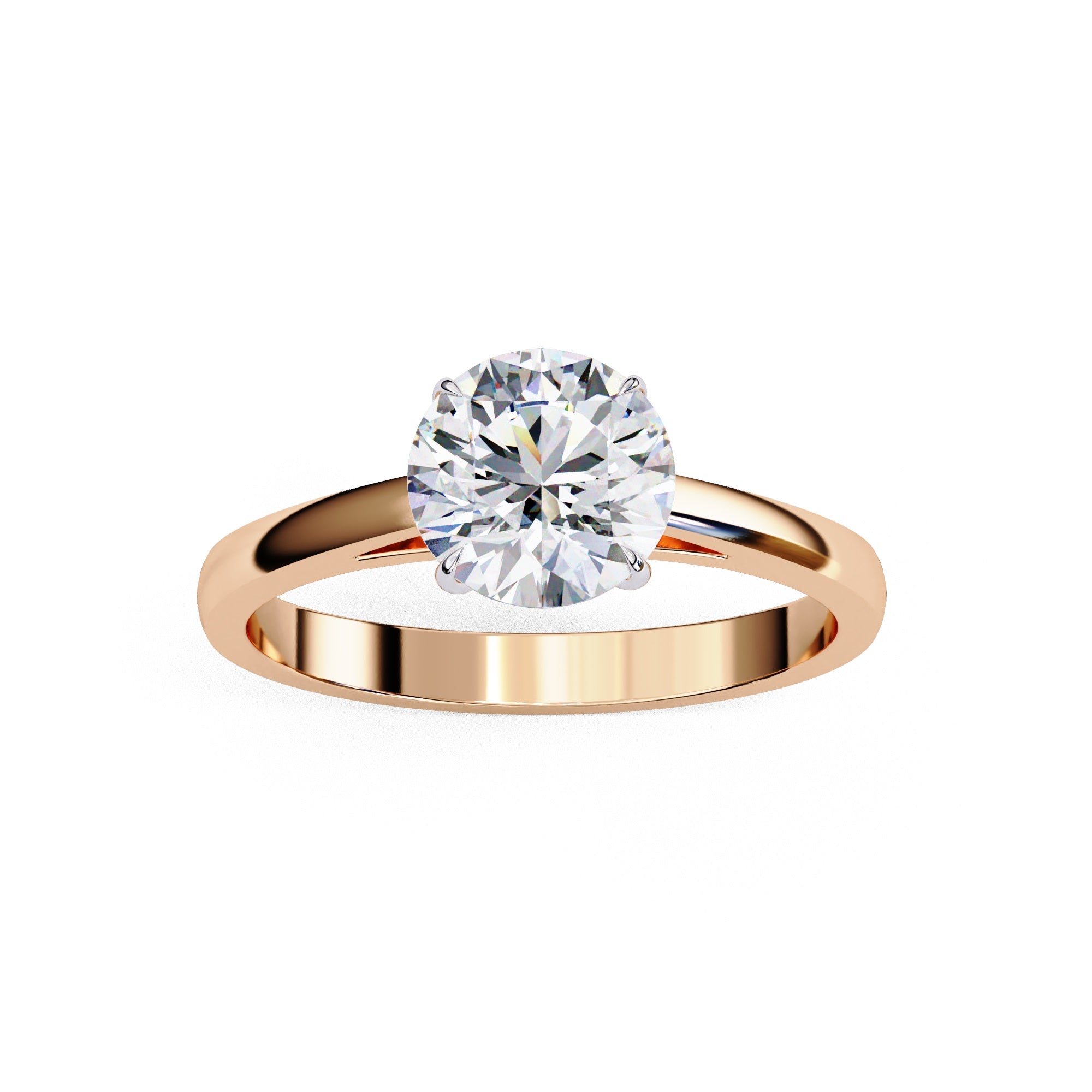 Audrey Diamond Solitaire ring