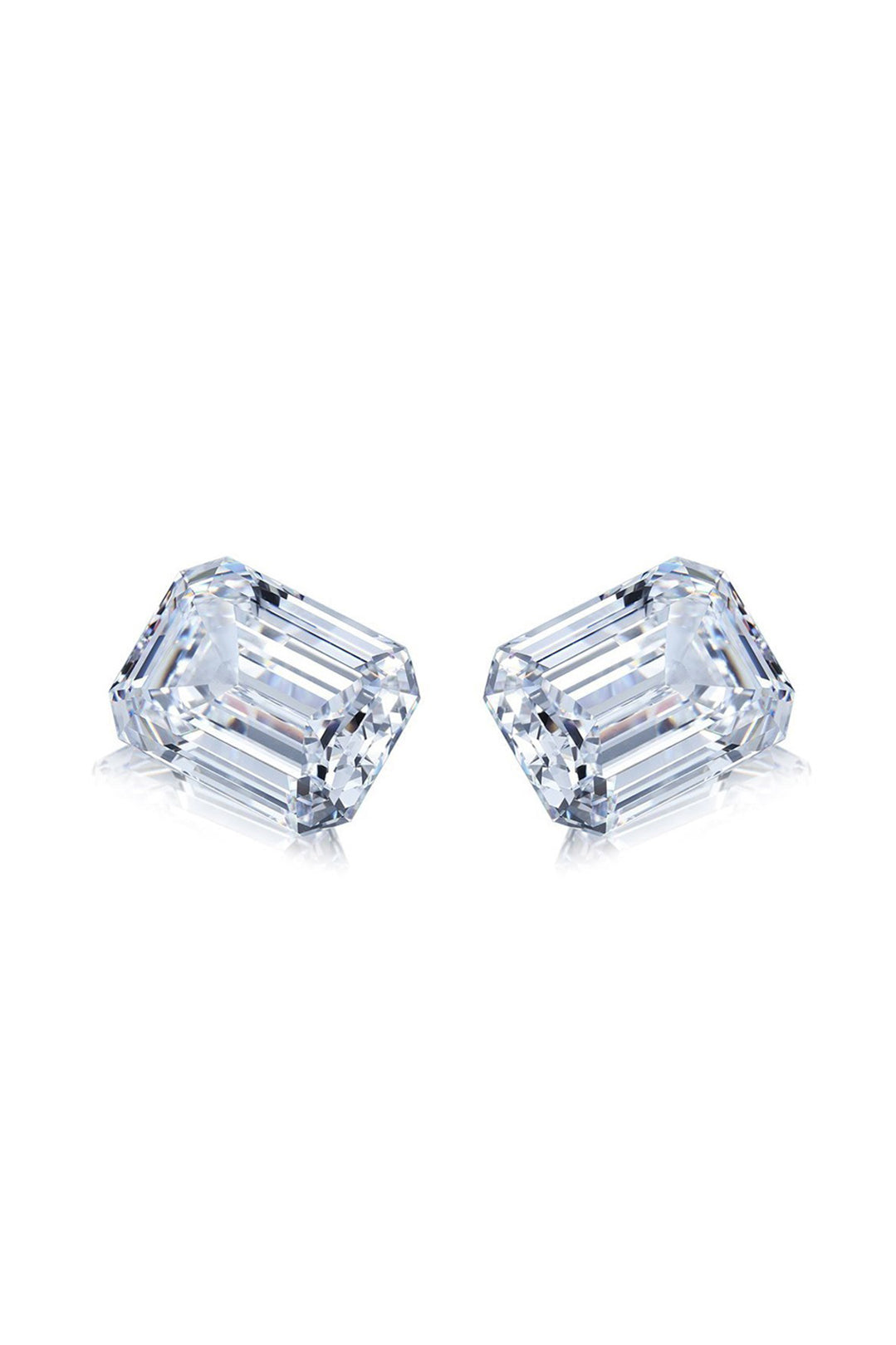 Emerald Cut Certified Moissanite Solitaire