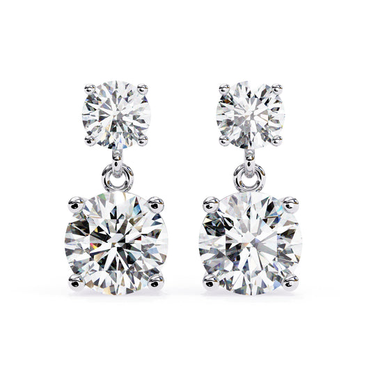Evelyn Cascade Drops earrings