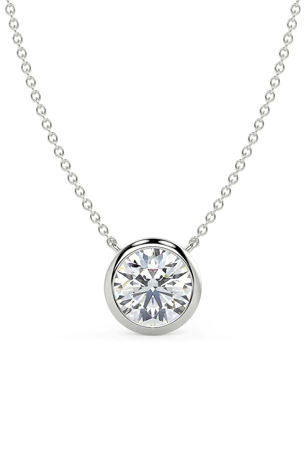 Celestial Sparkle solitaire Pendant