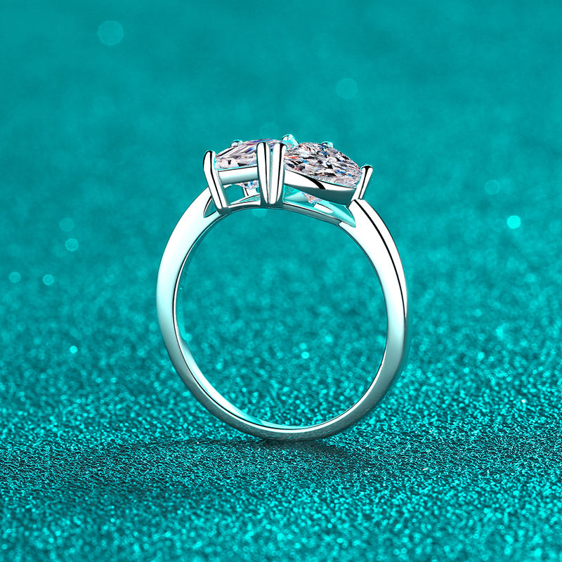 Isla moissanite Ring