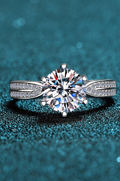 Matilda moissanite Solitaire Ring