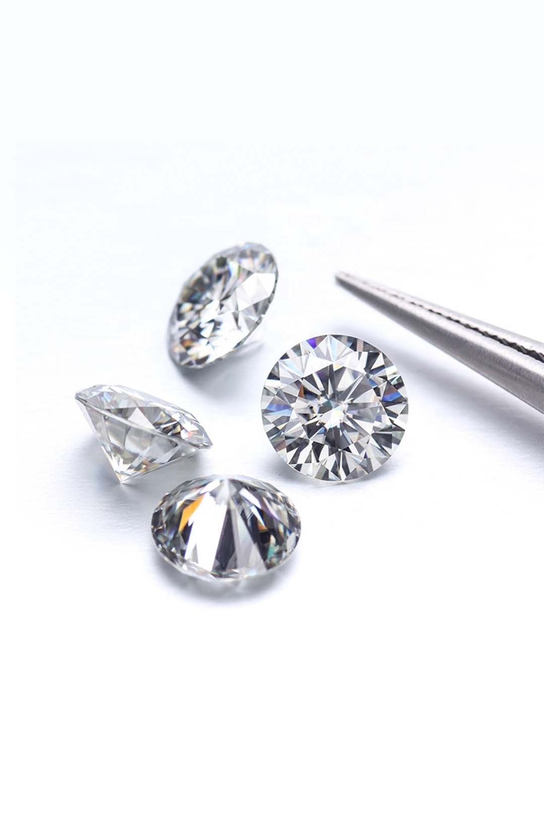 Round Cut Certified Moissanite Solitaire