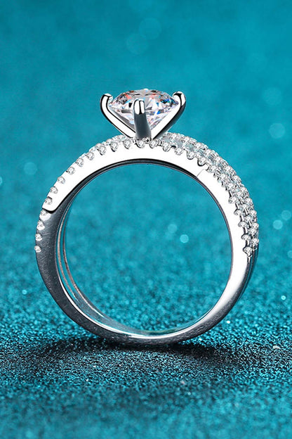Eleanor's Elegance moissanite Ring