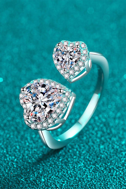 Valentina moissanite Ring