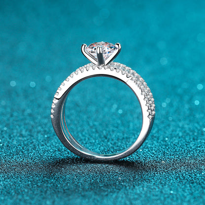 Eleanor's Elegance moissanite Ring