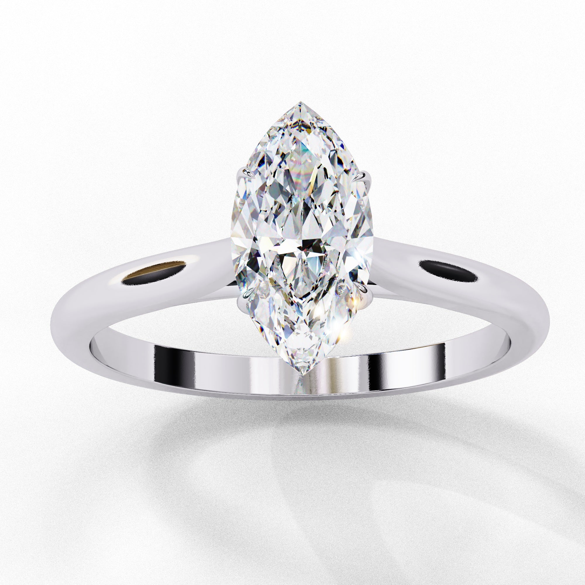 1 Carat Hazel Diamond Solitaire Ring
