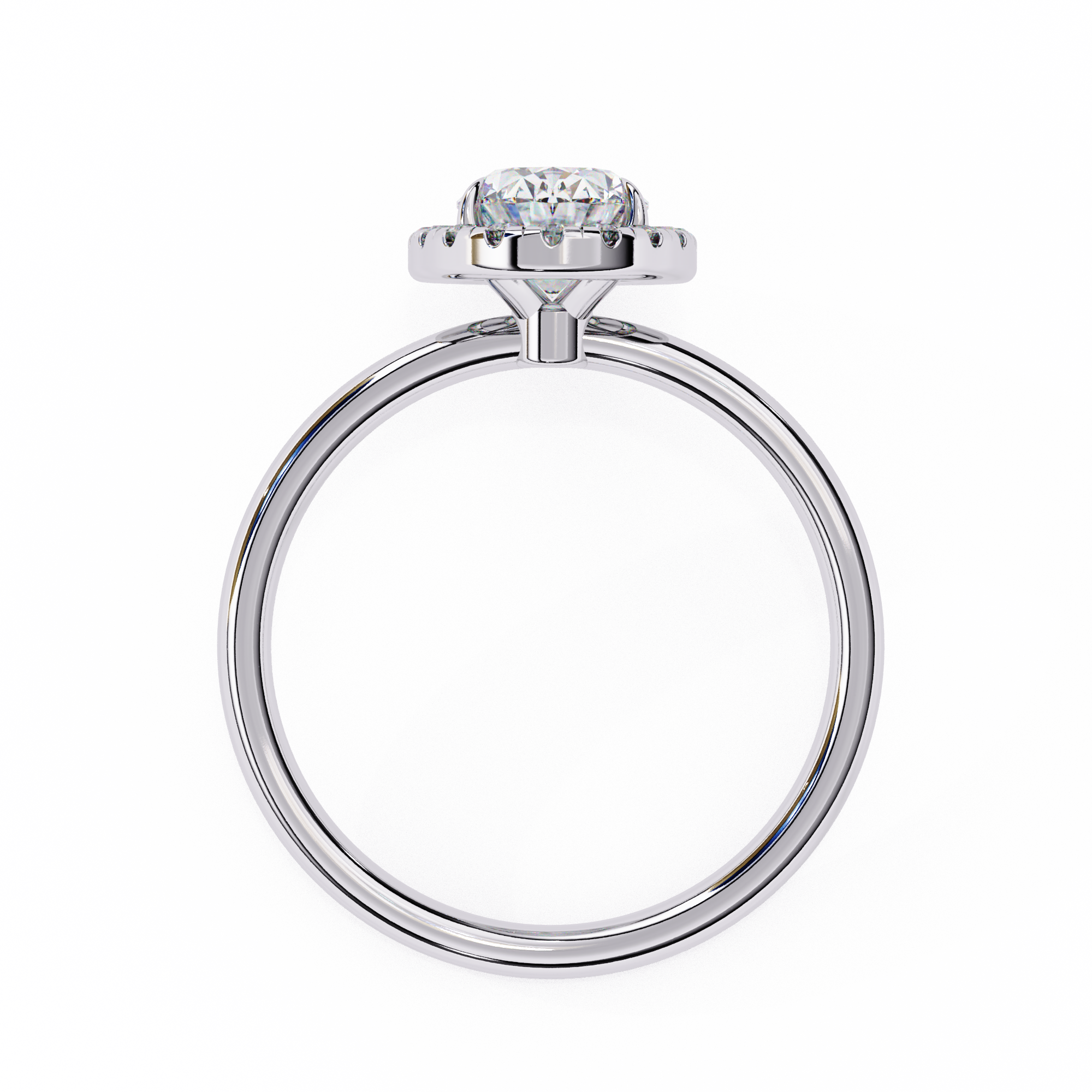 Amelia's Allure Oval Cut Solitaire Ring