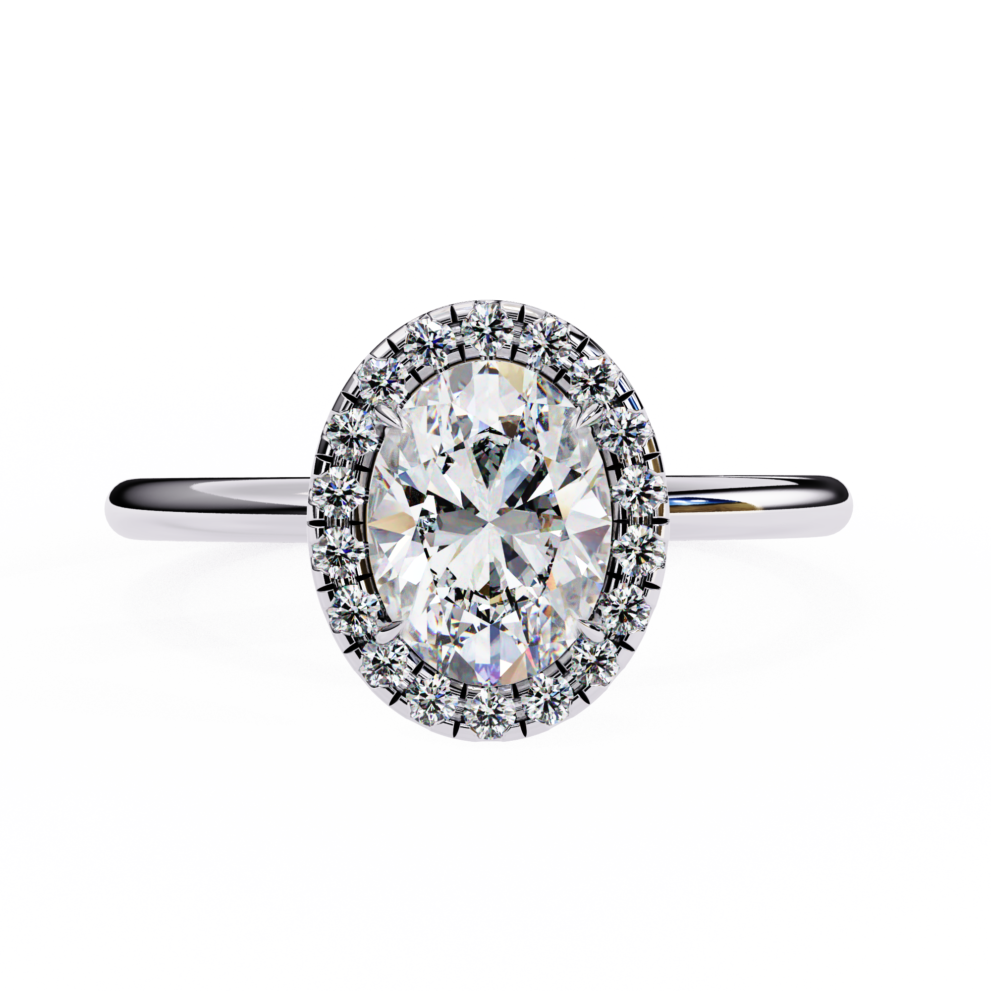 Amelia's Allure Oval Cut Solitaire Ring