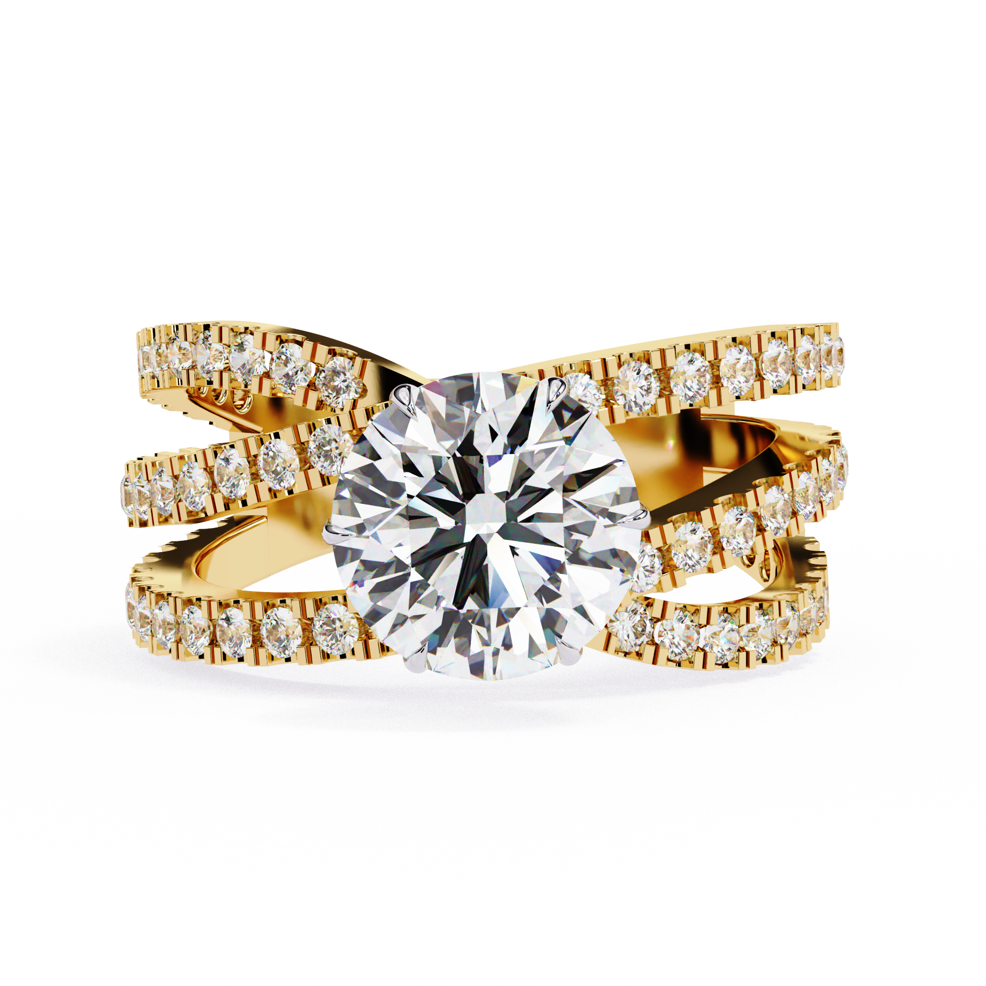 Eleanor's Elegance moissanite Ring