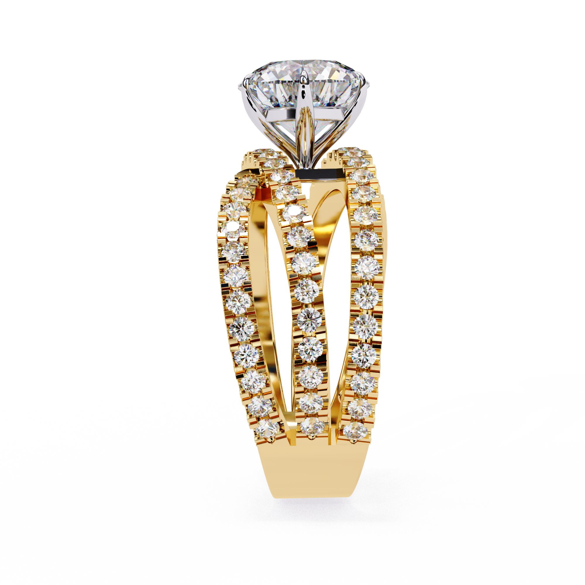 Eleanor's Elegance moissanite Ring