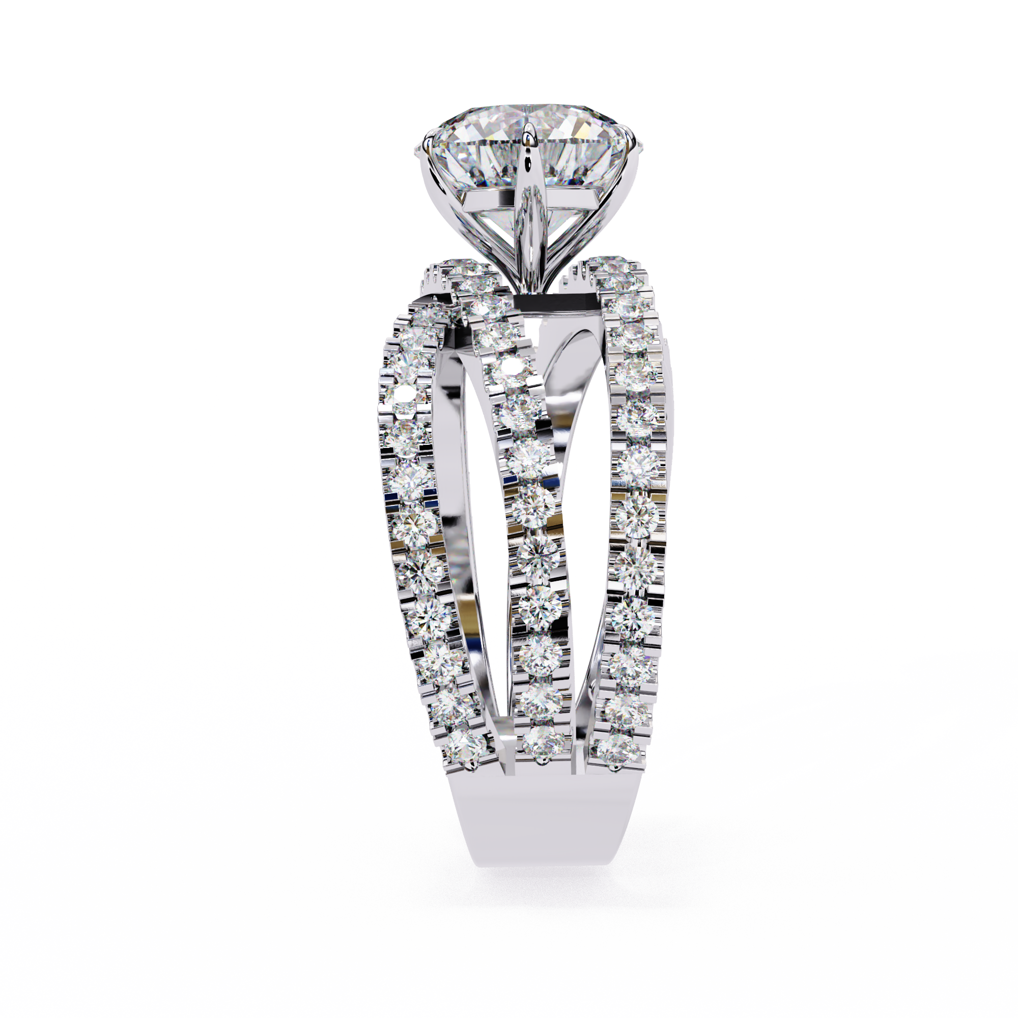 Eleanor's Elegance moissanite Ring