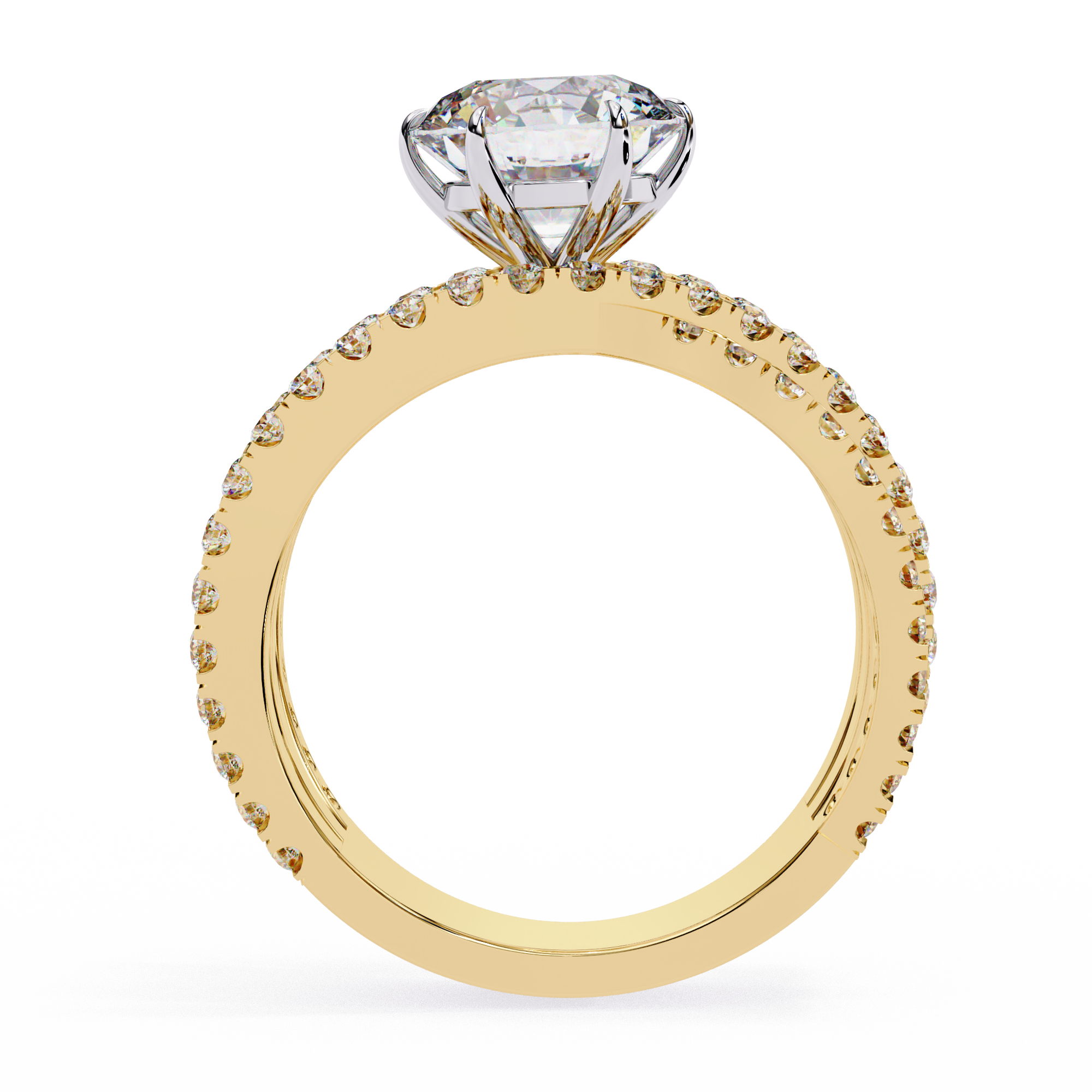 Eleanor's Elegance moissanite Ring
