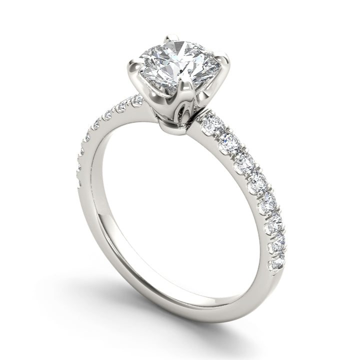 Nova Moissanite Solitaire Ring